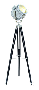 Spot Light Three Legged Tripod in Metallic Finish