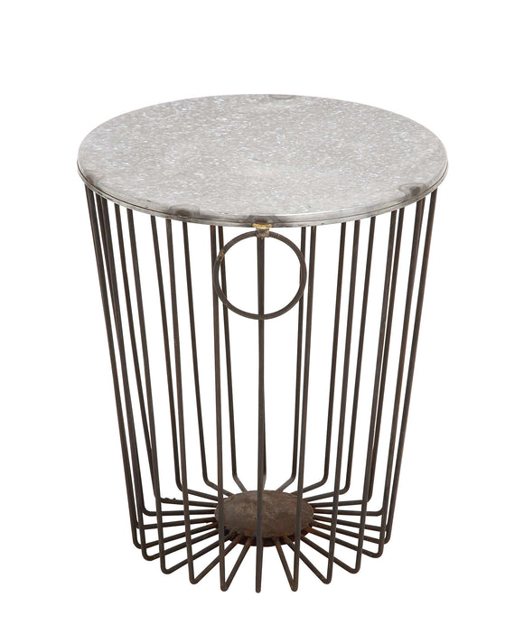 Classy Styled Fascinating Metal Wire Stool