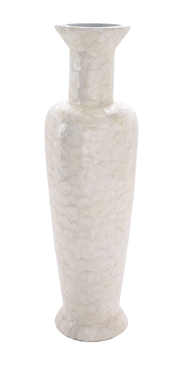 The Beautiful Capiz Floor Vase