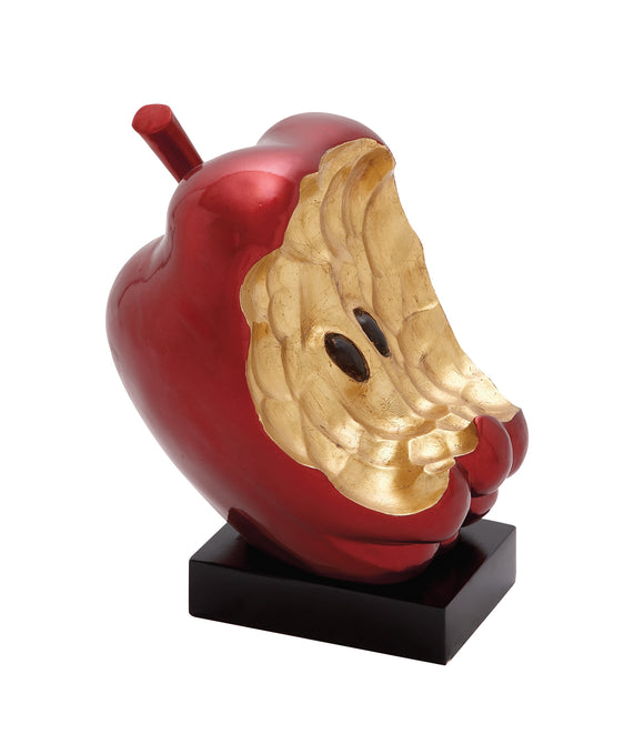 The Lifelike Red Apple