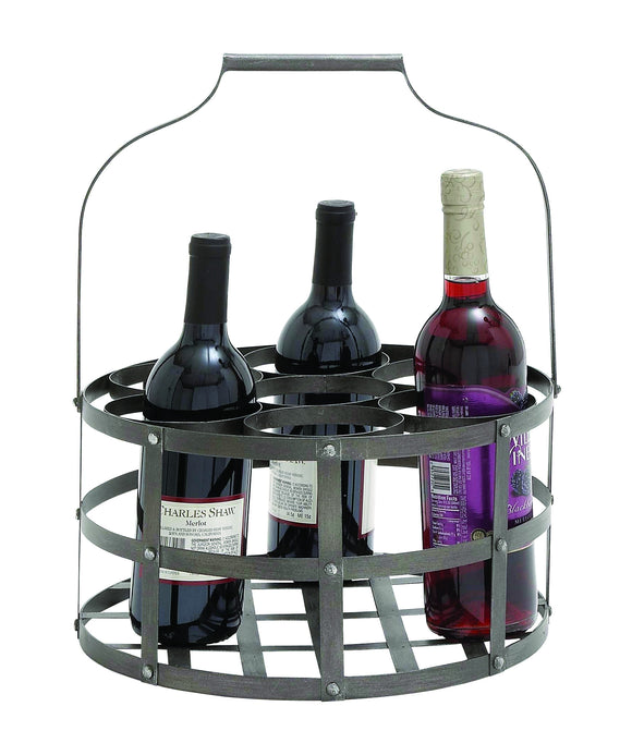 Elegant Metal Wine Holder