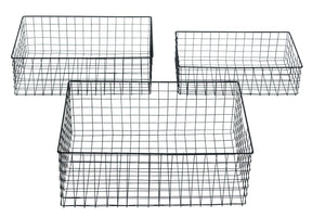 Metal Wire Basket Set of Three