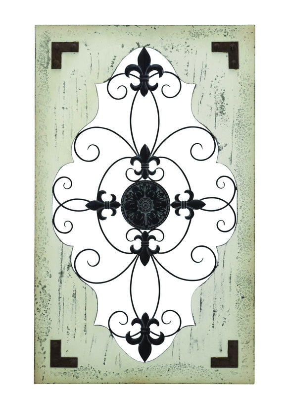 Cunninghamia Wood Metal Wall Decor