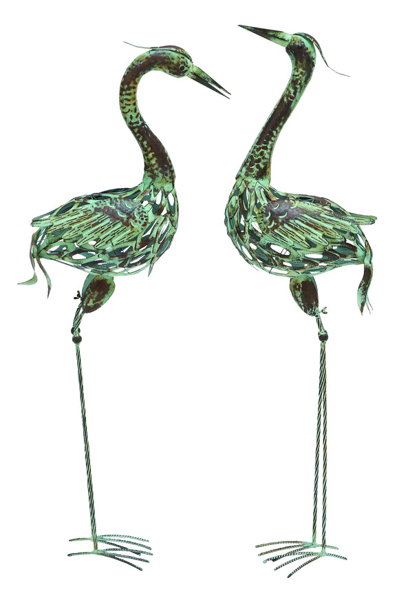 Metal Bird with Attractive and Elegant Artistic Style - Set of 2