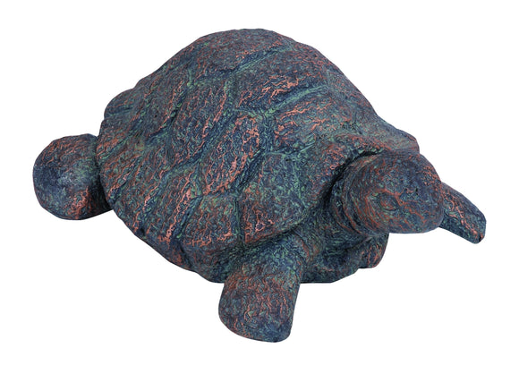 Ceramic Turtle with Feng Shui Power and Strong Earthy Hues