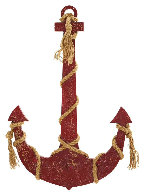 Rope anchor Smeared In Brownish Red Color