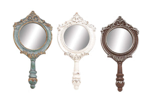 The Royal Polystone Wall Mirror 3 Assorted