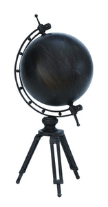 METAL GLOBE WITH ARC SHAPE