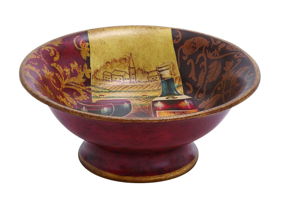 Yangtze Decor multihued picturesque bowl