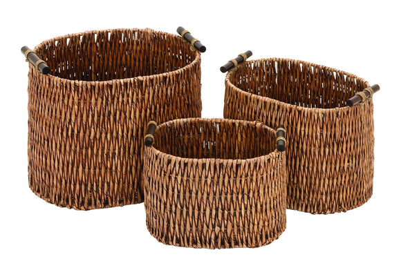 Rattan Basket Set/3 15