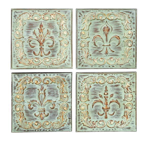 Metal Wall Decor 4 Assorted 16