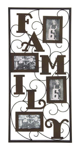 Metal Photo Frame 32"H, 16"W Wall Decor