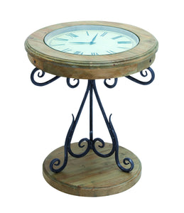 Table Clock with Innovative Pattern and Elegant Curves