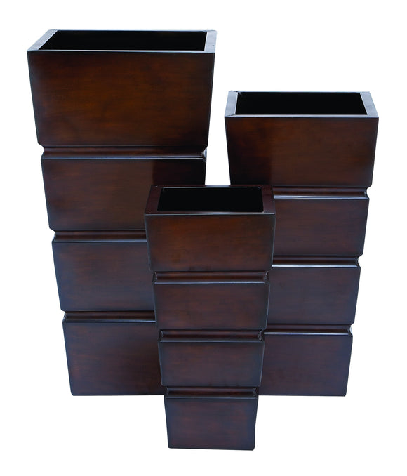 Planter Modern Design and Smooth Finish - Set of 3