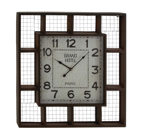 Elegant Styled Creative Metal Wall Clock