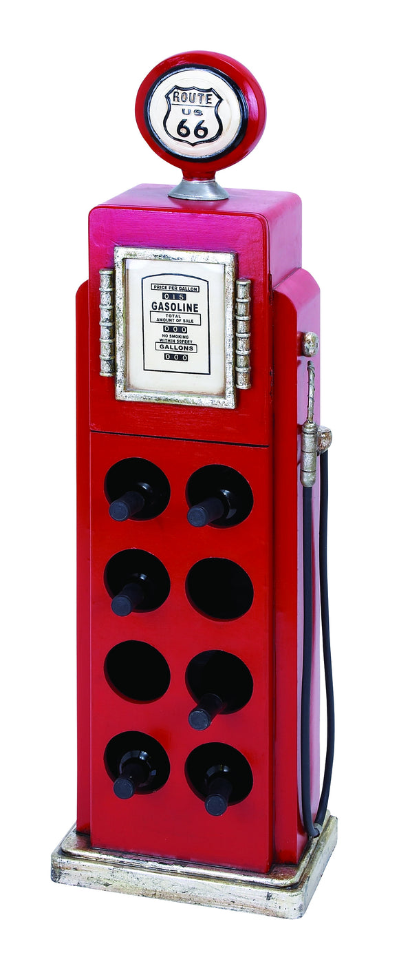 Gas Pump Wine Rack for Modern and Conventional Decor