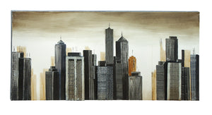 Modern Style Painting of a Modern City Scape