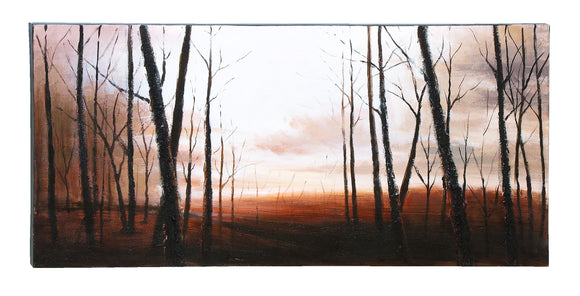 Vivid Forest Landscape Painting