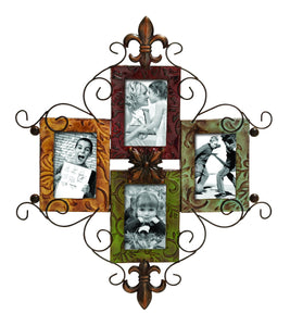 Metal Photo Frame 24"H, 21"W Wall Decor