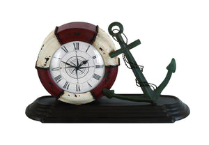 Durable Metal Table Clock with Sophisticated Style