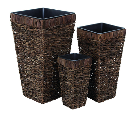 NATURAL PLANTER S/3 DECOR AND NEED BOTH