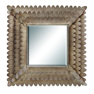 Wall Accent Mirrors- Metal Mirror 35"W, 34"H