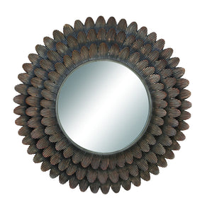 Wall Accent Mirrors- Metal Mirror 34"D