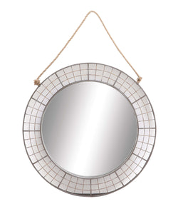 The Round Metal Wall Mirror