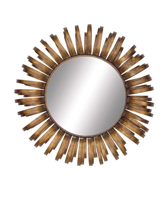 The Radiating Metal Wall Mirror