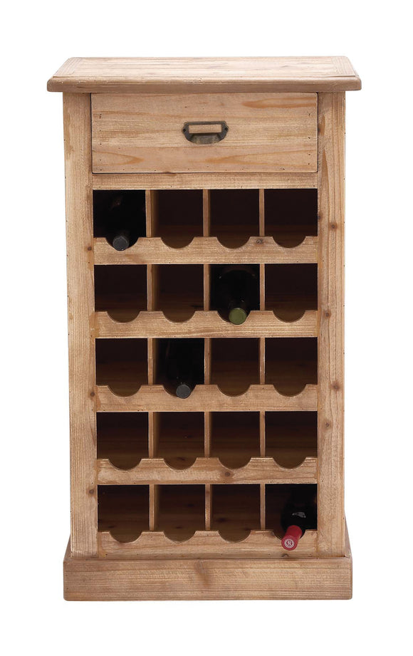 The Cool Wood Metal Wine Rack