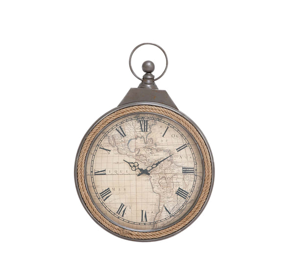 Enthralling Styled Metal Rowall Clock