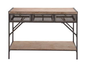 The Perfect Wood Metal Console