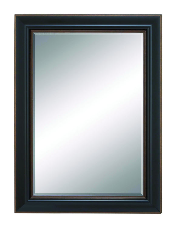 Beveled Mirror Framed with Super Solid Resin Wood