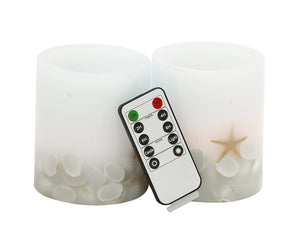 Creatively Styled Led Flameless Candle Remote Set