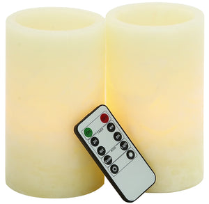 Mesmerizing Led Flameless Candle Remote Set