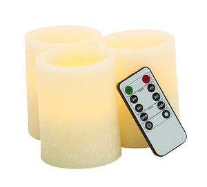 Beautiful and Durable Led Flameless Candle Remote Set/3