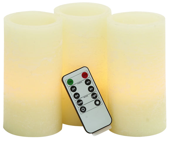 Led Flameless Candle Remote Set