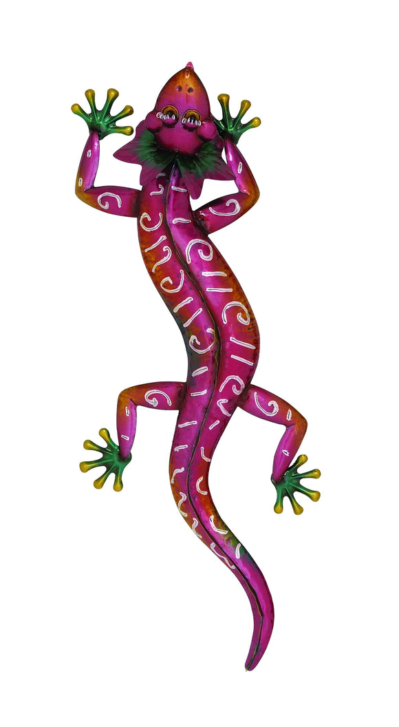 Greely Gecko Metal wall Lizard