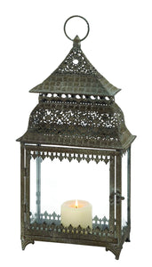 Mesmerizingly Styled Benxi Metal Glass Lantern