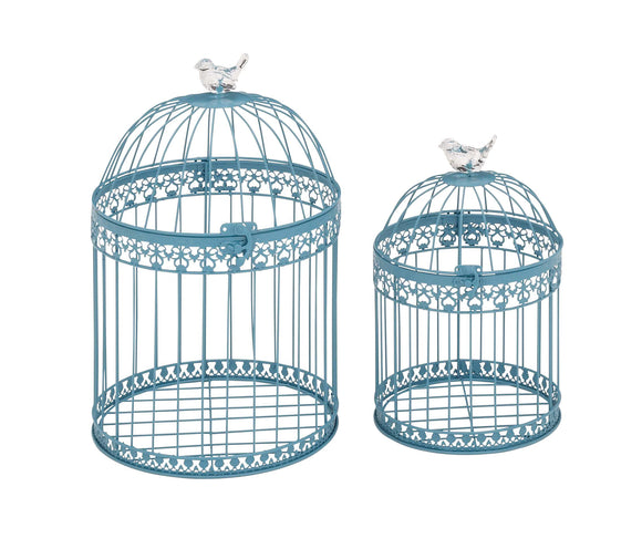 Attractive and Lovely Set of 2 Acrylic Bird Cages