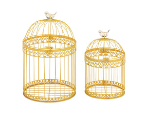 Unique and Attractive Set of 2 Acrylic Bird Cages