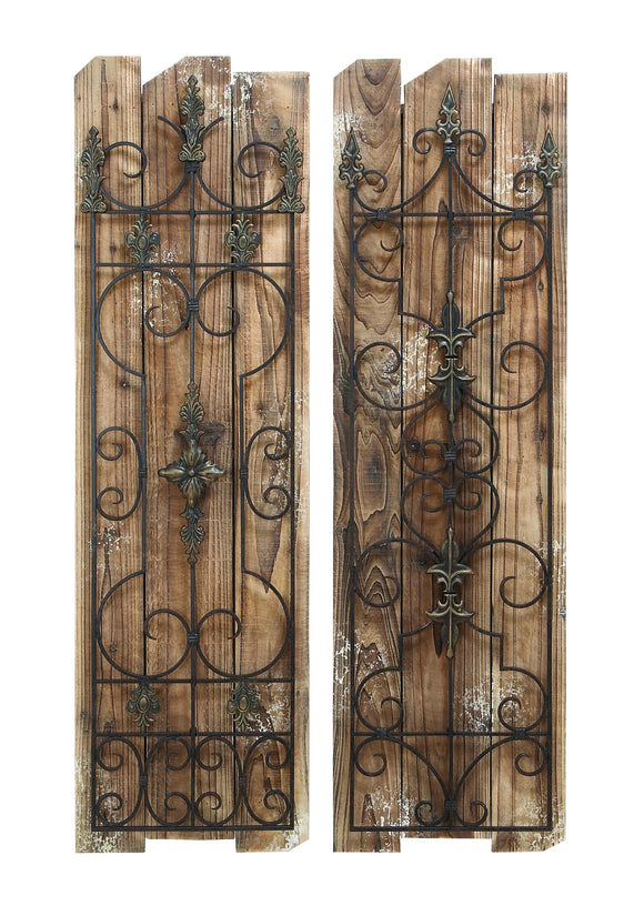 Enchanting Wooded Gate Wall Plaque