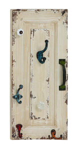 Wall Hook with Utility and Style in Distressed Finish