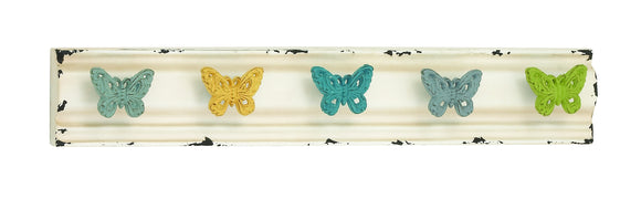 Chaps Butterfly metallic wall hooks