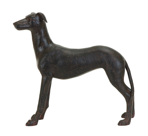 Majestic Dog décor In Polystone Cast