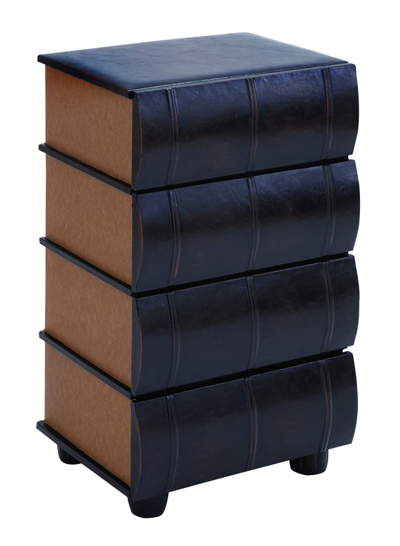 Table Top Drawers As Smooth Leather Books