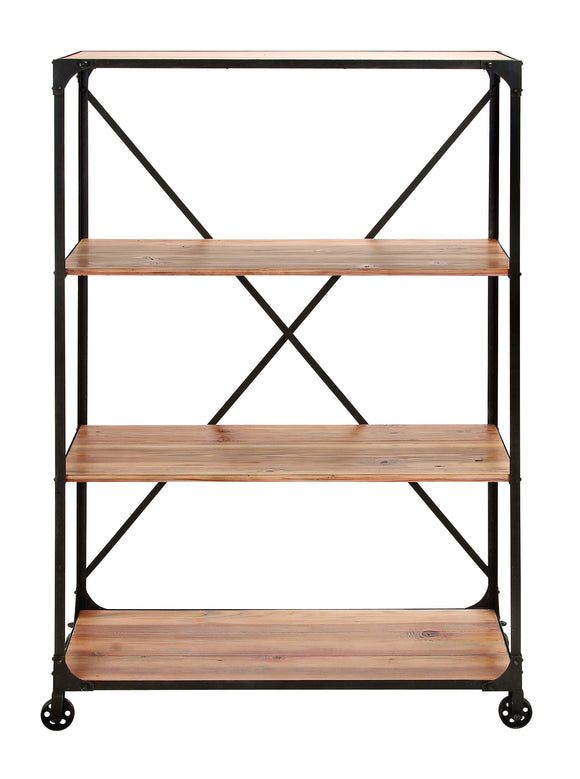 Portable Metal Wood  Shelf 63