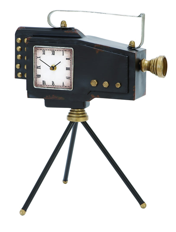 Old World Metal Camera Clock 17