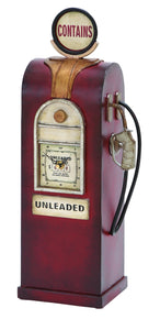 Metal Gas Pump 20"H, 6"W Unique Home Accents