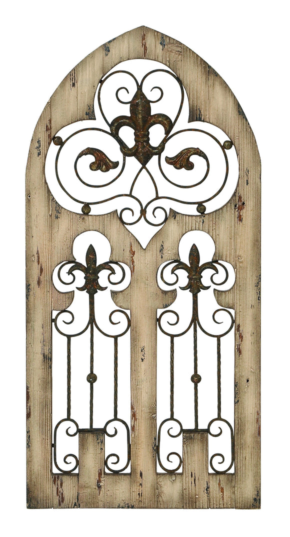 Wood Metal Wall Decor  50